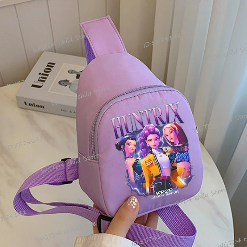 New Kids Chest Bag KPop Demon Hunters Printed Lightweight Single Shoulder Crossbody Bag Hot Movie Children Girl Boy Chest Bag
New Kids Chest Bag KPop Demon Hunters Printed Lightweight Single Shoulder Crossbody Bag Hot Movie Children Girl Boy Chest Bag