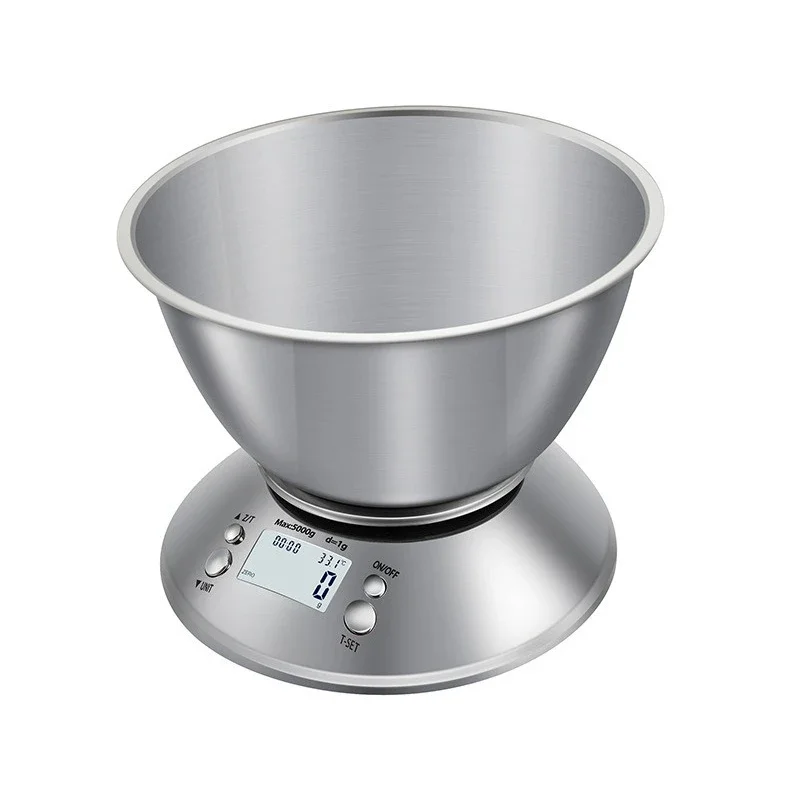 Household Kitchen Scale High Precision Stainless Steel Electronic Scale Food Scale
Household Kitchen Scale High Precision Stainless Steel Electronic Scale Food Scale