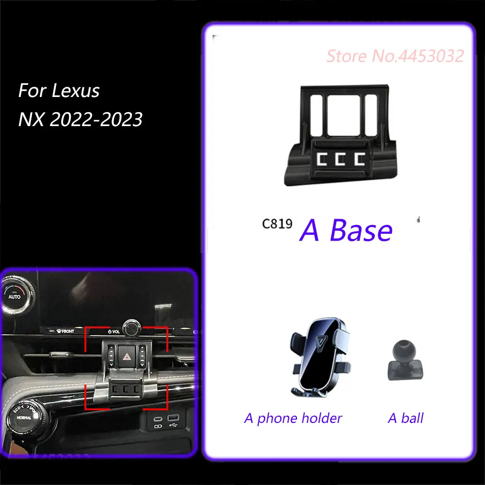 1 Set Car Phone Holder And Base For Lexus NX 350 300 2022 2023 2024 Stand Mount Rotatable Support Horizontal Bracket Accessories
1 Set Car Phone Holder And Base For Lexus NX 350 300 2022 2023 2024 Stand Mount Rotatable Support Horizontal Bracket Accessories