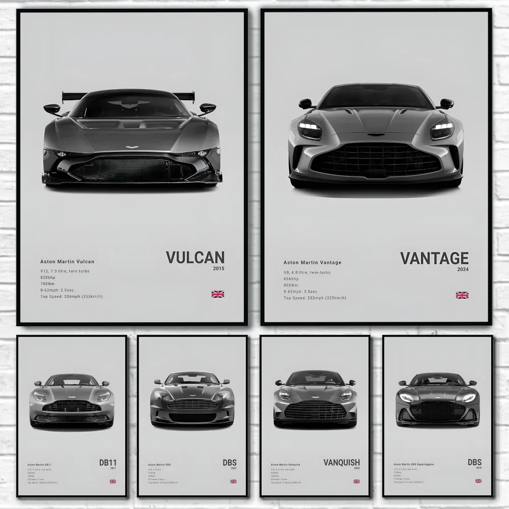 HD Luxury A-Aston M-Martin DB11 9 5 S Ventage S Vulcan Supercar Cool Poster Home living room Wall Art Garage Room Decor
HD Luxury A-Aston M-Martin DB11 9 5 S Ventage S Vulcan Supercar Cool Poster Home living room Wall Art Garage Room Decor