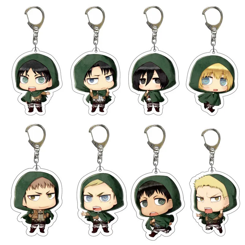 Attack on Titan Cute Chibi Q Version Anime Character Acrylic Keychain Acrylic Stand Bag Pendant Desktop Decor Kingring Pendant
Attack on Titan Cute Chibi Q Version Anime Character Acrylic Keychain Acrylic Stand Bag Pendant Desktop Decor Kingring Pendant