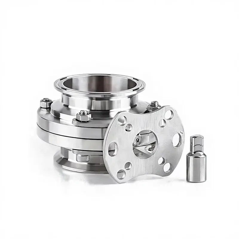 Wenzhou Factory HQL Brand Food Grade Sanitary Stainless Steel 304 Tri Clamp Clover High Platform Butterfly Valve for Water
Wenzhou Factory HQL Brand Food Grade Sanitary Stainless Steel 304 Tri Clamp Clover High Platform Butterfly Valve for Water