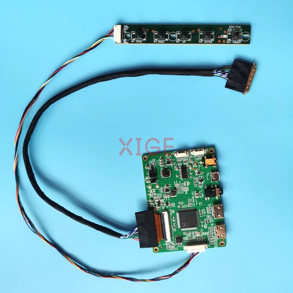 Плата драйвера контроллера для CLAA156WA11A CLAA156WA15A LVDS 40-контактный монитор для ноутбука Mini-HDMI Micro USB 15,6 "1366x768 DIY Kit
Плата драйвера контроллера для CLAA156WA11A CLAA156WA15A LVDS 40-контактный монитор для ноутбука Mini-HDMI Micro USB 15,6 "1366x768 DIY Kit