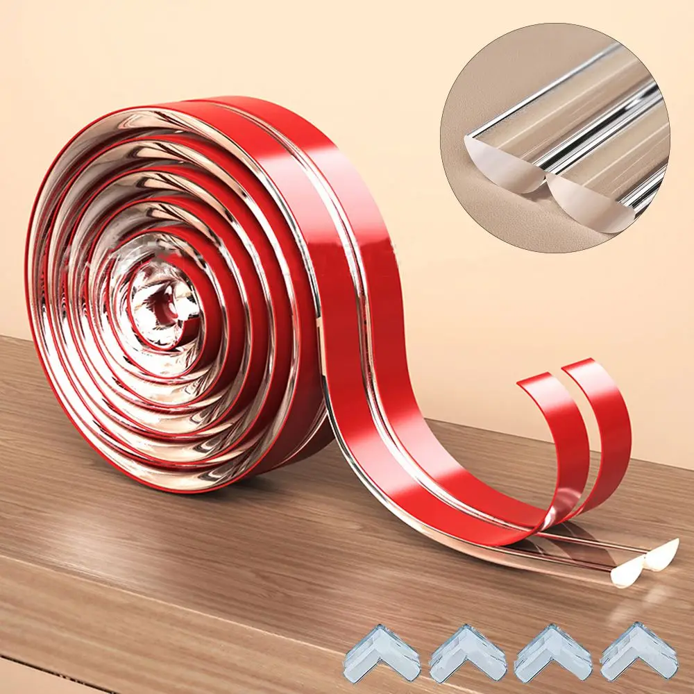 Household Transparent Self Adhesive Furniture Corner Protector Desk Bumper Table Edge Guard Strip
Household Transparent Self Adhesive Furniture Corner Protector Desk Bumper Table Edge Guard Strip