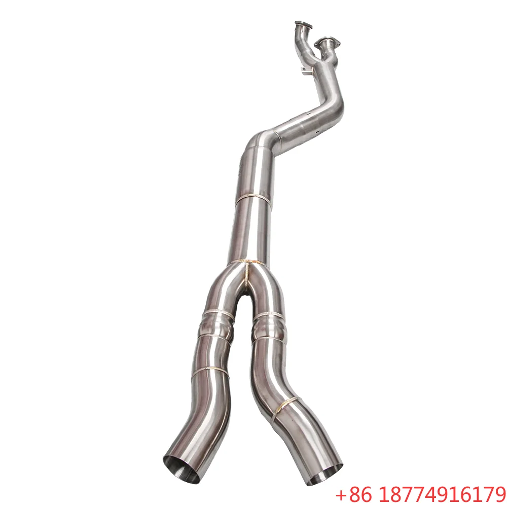 M3/M4 G80/G82/G8X 2019+ Stainless Steel Exhaust Single Midpipe 3.0T 3.5inch 89MM Muffler Muffler Exhaust Pipe
M3/M4 G80/G82/G8X 2019+ Stainless Steel Exhaust Single Midpipe 3.0T 3.5inch 89MM Muffler Muffler Exhaust Pipe