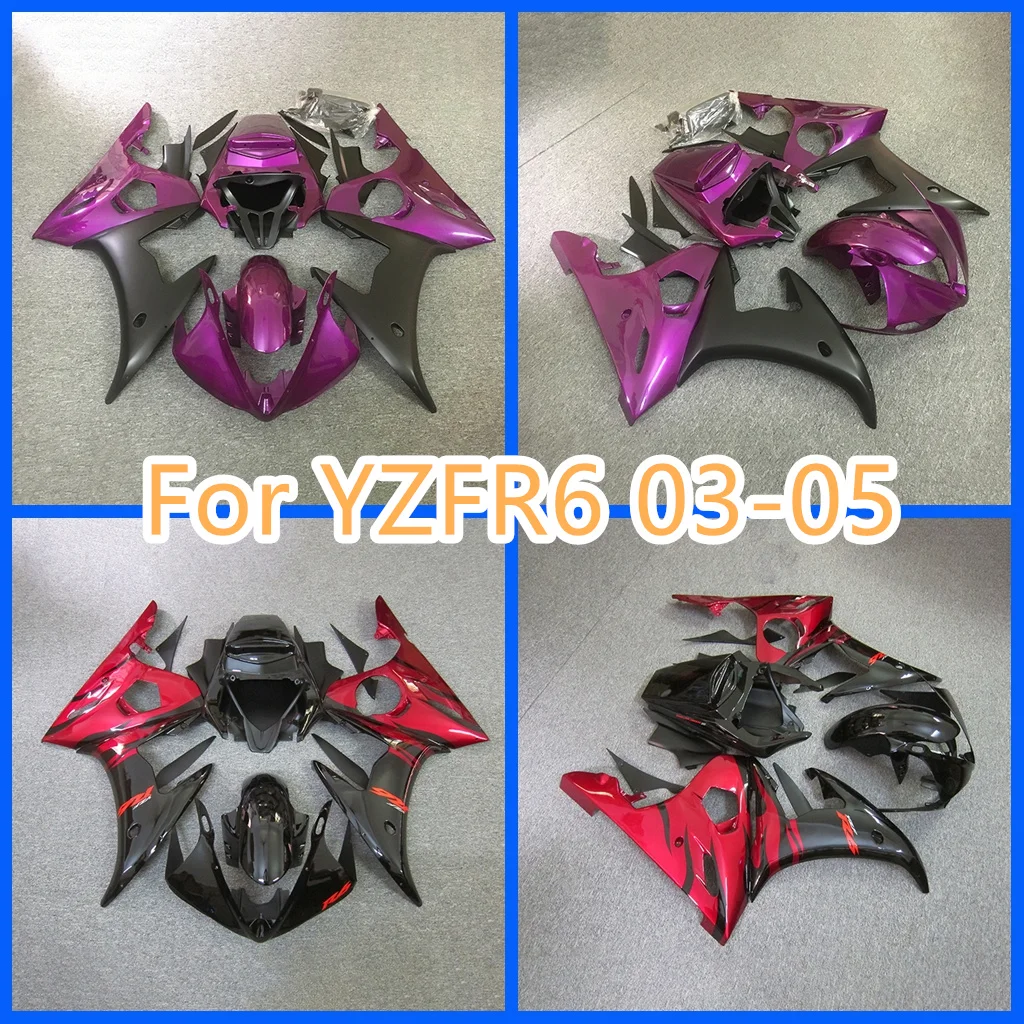 BodyKit for YAMAHA YZF-600 2003 2004 2005 YZF R6 03 04 05 YZFR6 Cowling Bodywork Motorcycle Road Race Fairing Free Custom
BodyKit for YAMAHA YZF-600 2003 2004 2005 YZF R6 03 04 05 YZFR6 Cowling Bodywork Motorcycle Road Race Fairing Free Custom