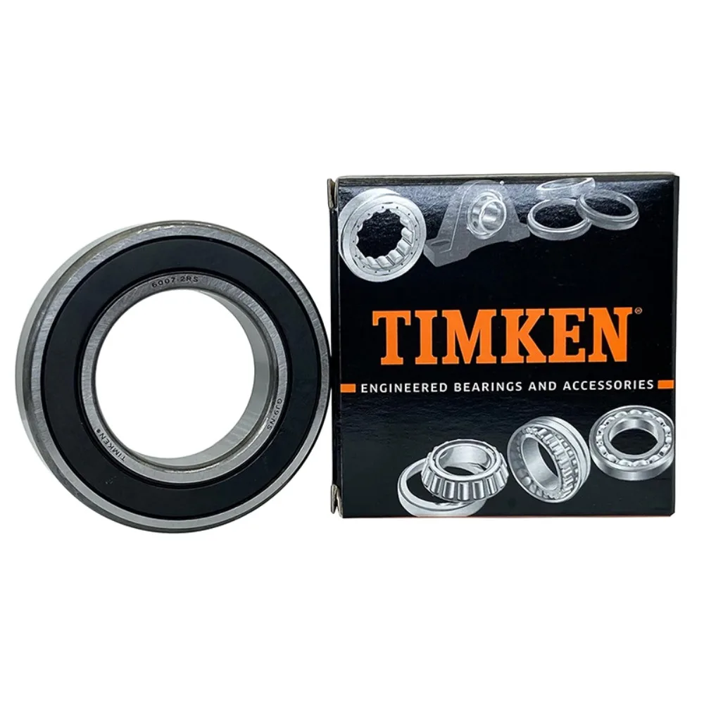 2PCS TIMKEN 6007-2RS Bearing 35x62x14mm Double Rubber Sealed Pre-Lubricated Low Noise Replacement Ball Bearing
2PCS TIMKEN 6007-2RS Bearing 35x62x14mm Double Rubber Sealed Pre-Lubricated Low Noise Replacement Ball Bearing