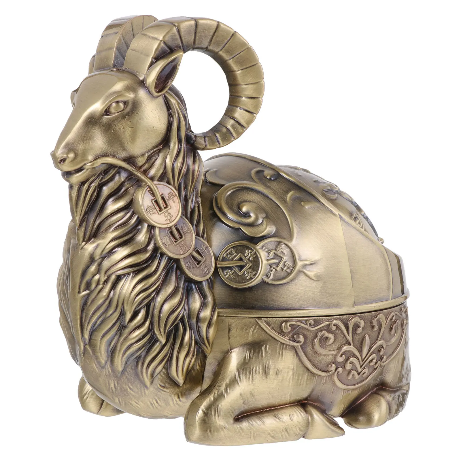 Smoke Accessory for Home Sheep Shaped Cigarette Tray Metal Smoking Receptacle Golden Accessories
Smoke Accessory for Home Sheep Shaped Cigarette Tray Metal Smoking Receptacle Golden Accessories