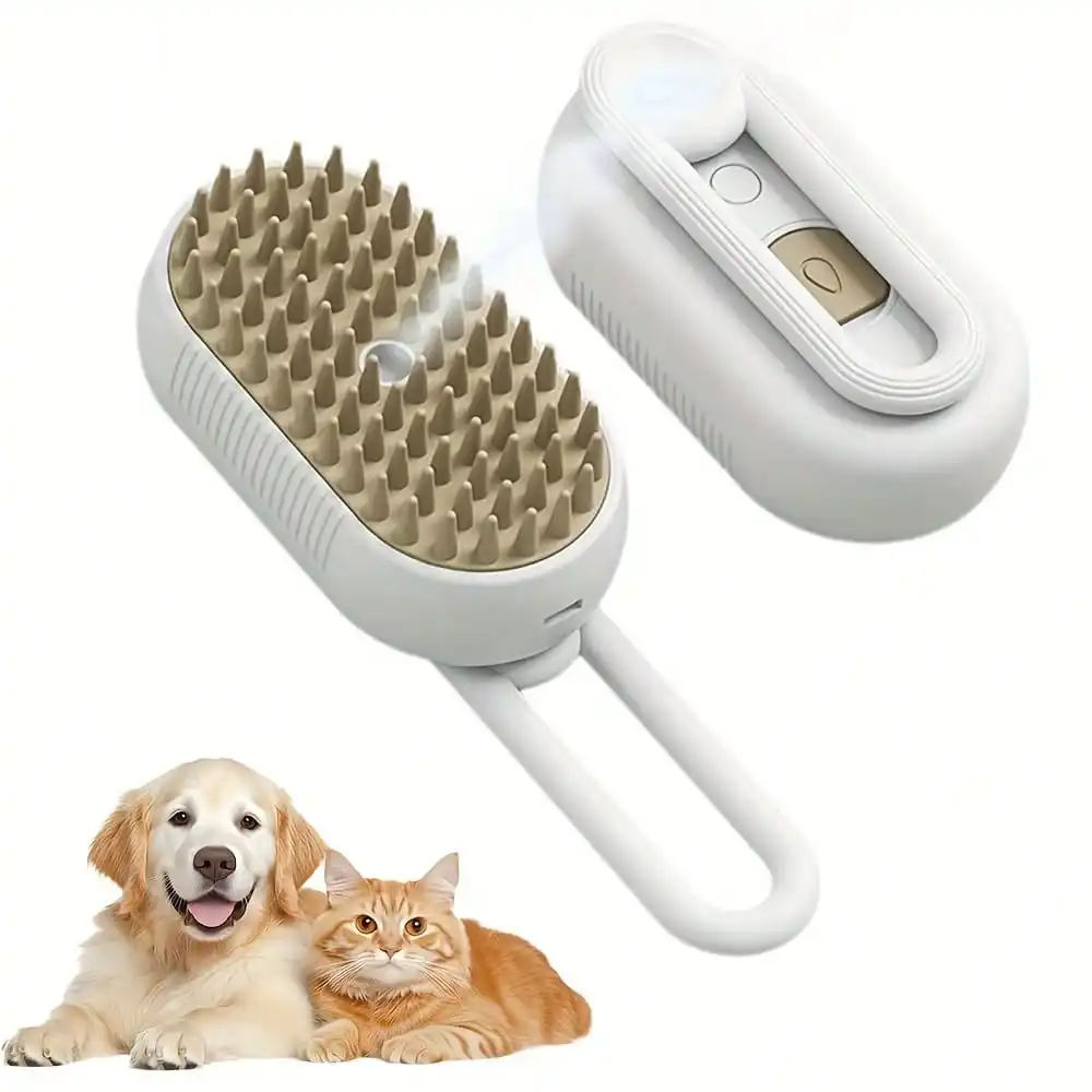 3 In 1 Pet Steam Brush 2025 New Steam Grooming Comb For Cats Dogs
3 In 1 Pet Steam Brush 2025 New Steam Grooming Comb For Cats Dogs