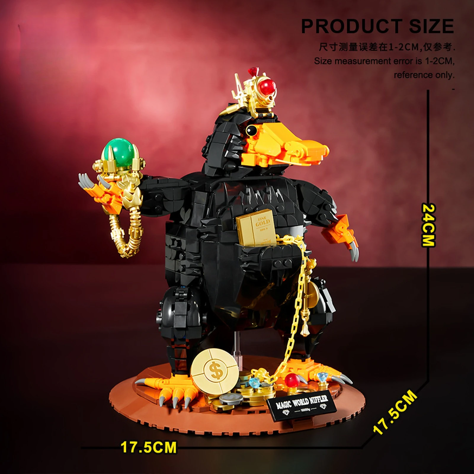 MOC Mechanical Platypus Building Set Robotic Sniffing Animal Model STEM Toy for Kids Collectors Birthday Christmas Gift Idea
MOC Mechanical Platypus Building Set Robotic Sniffing Animal Model STEM Toy for Kids Collectors Birthday Christmas Gift Idea