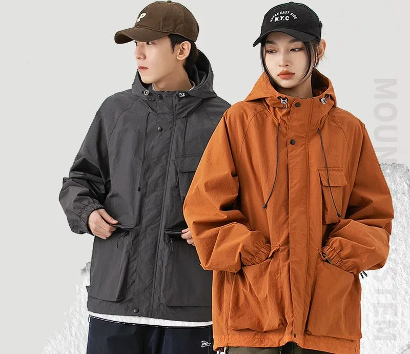 Unisex Men's Windproof Large Pockets Hiking Outdoor Leisure Coat Hooded Jacket Climbing Wear Waterproof Windbreaker Winter
Unisex Men's Windproof Large Pockets Hiking Outdoor Leisure Coat Hooded Jacket Climbing Wear Waterproof Windbreaker Winter