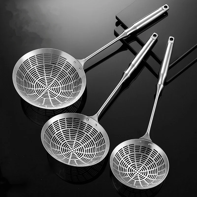 Round 304 Stainless Steel Strainer with Long Handle Kitchen Sieves Scoop Hot Pot Oil Filter Colander Cooking Tools
Round 304 Stainless Steel Strainer with Long Handle Kitchen Sieves Scoop Hot Pot Oil Filter Colander Cooking Tools