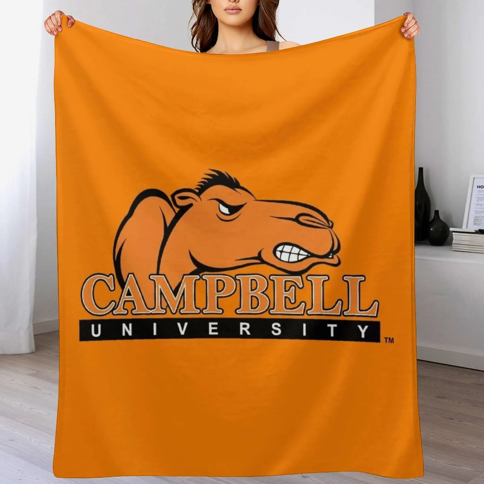 Campbell Fighting Camels and Lady Camels Throw Blanket Warm Comfortable Blanket for Office Napping
Campbell Fighting Camels and Lady Camels Throw Blanket Warm Comfortable Blanket for Office Napping