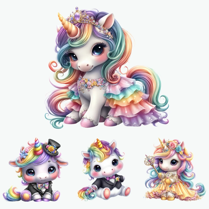 2PCS Colorful Unicorn Princess Pattern iron on patches DTF Patches for clothes Iron-on transfers for clothing heat transfer
2PCS Colorful Unicorn Princess Pattern iron on patches DTF Patches for clothes Iron-on transfers for clothing heat transfer