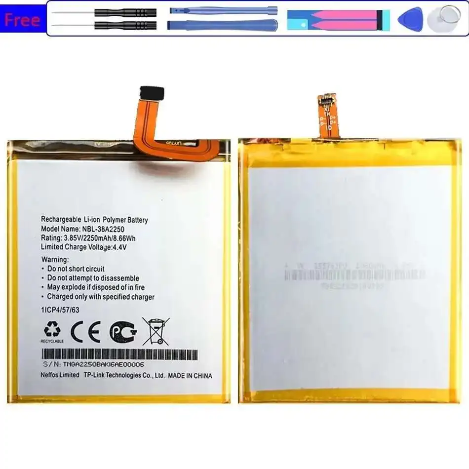 For TP-Link Neffos x1 32GB Mobile Phone Battery 2250mAh Nbl-38A2250 Environmentally Friendly Long-Lasting
For TP-Link Neffos x1 32GB Mobile Phone Battery 2250mAh Nbl-38A2250 Environmentally Friendly Long-Lasting