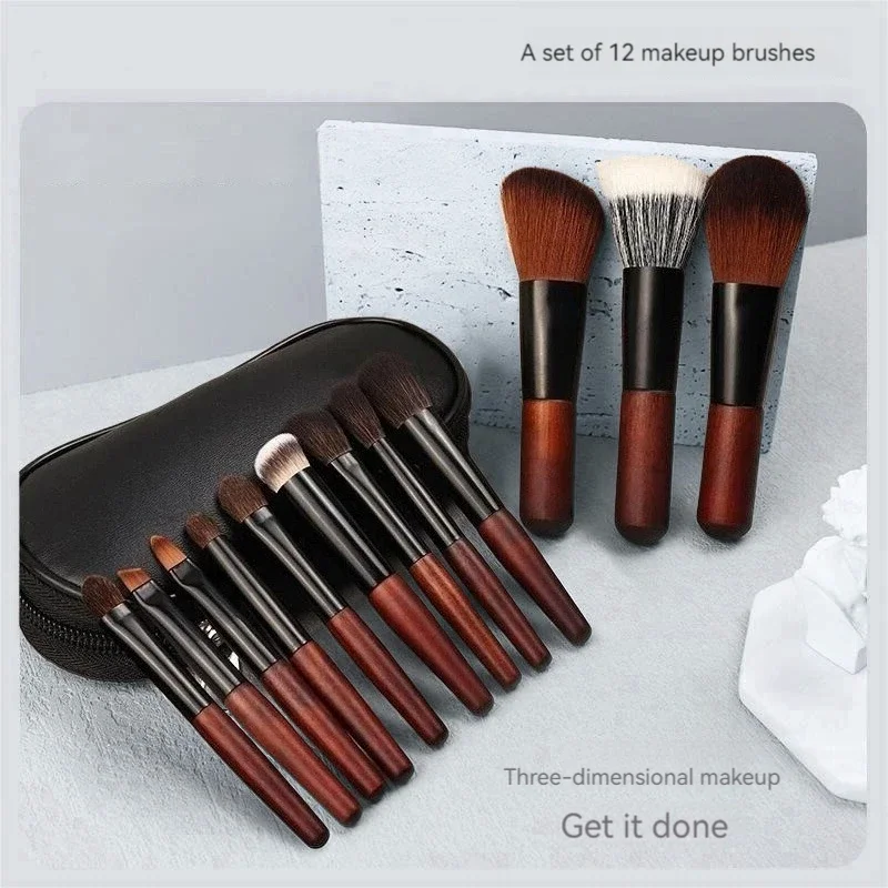 12 Pcs Mini Makeup Brush - Ink Brush Series - High Quality Animal/Fiber Beauty pen - Professional makeup tools
12 Pcs Mini Makeup Brush - Ink Brush Series - High Quality Animal/Fiber Beauty pen - Professional makeup tools