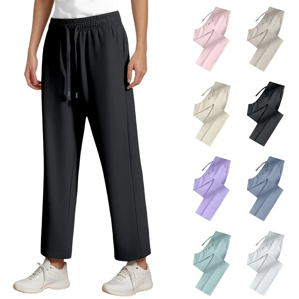 Stretch Active Pants For Women Breathable Comfy Fit Hiking Pants Ice Silk Sport Workout UV Lightweight Trousers
Stretch Active Pants For Women Breathable Comfy Fit Hiking Pants Ice Silk Sport Workout UV Lightweight Trousers