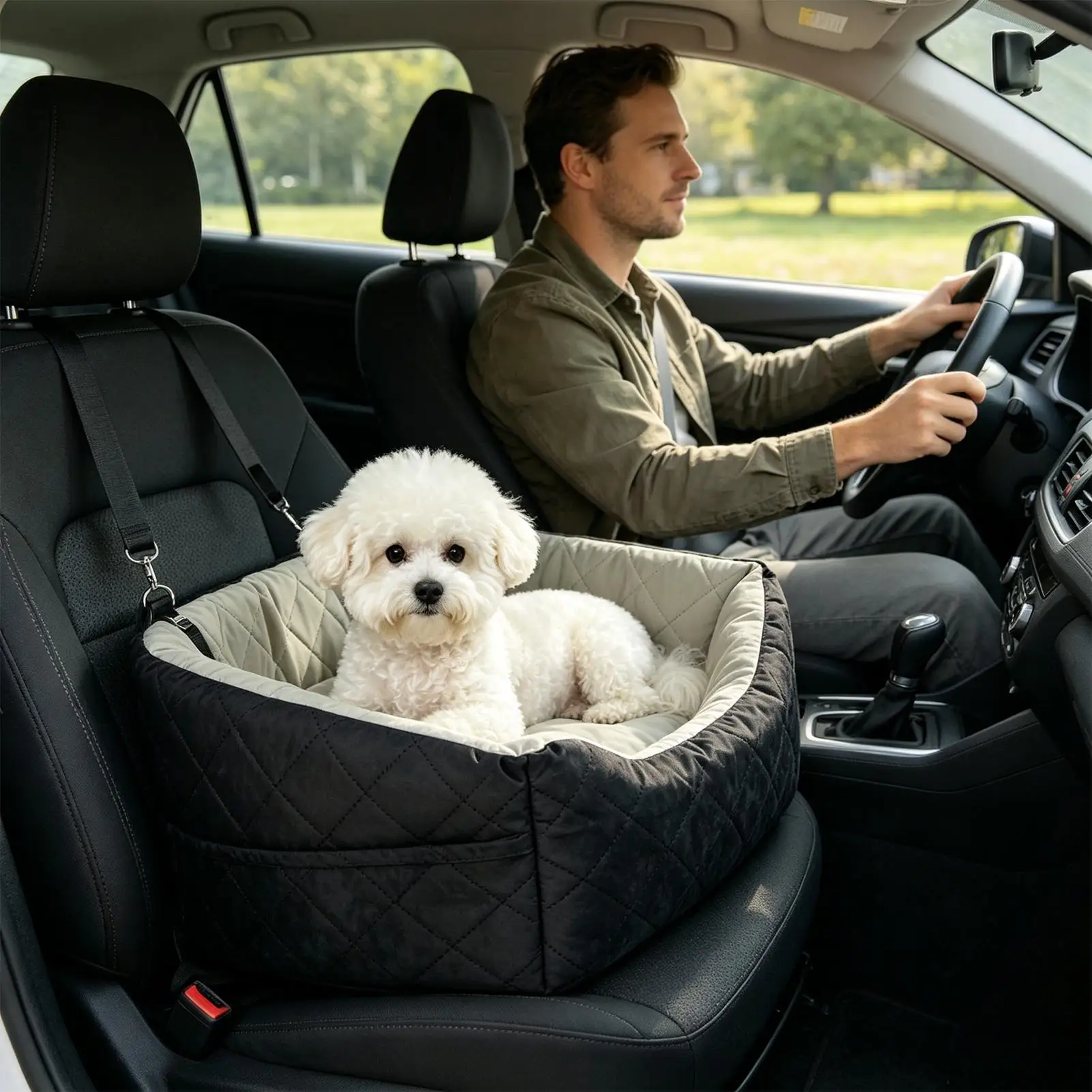 Dog Car Seat Waterproof With Safety Belt Pet Bed Doggy Car Seat Travel Bed For Small Medium Kitten Cat Animal SUV RV Pickup
Dog Car Seat Waterproof With Safety Belt Pet Bed Doggy Car Seat Travel Bed For Small Medium Kitten Cat Animal SUV RV Pickup