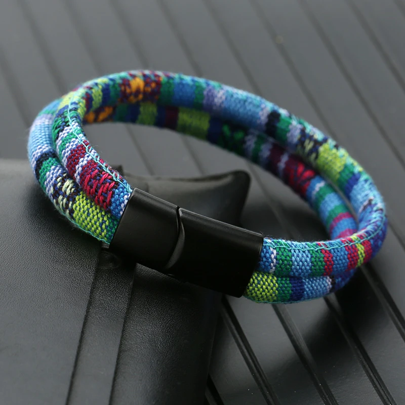 New Men Wome Bohemia Rope Bracelet Magentic Braclet Adventure Survival Braslet Pulseras Hilo Hombre Beach Surf Brazalete
New Men Wome Bohemia Rope Bracelet Magentic Braclet Adventure Survival Braslet Pulseras Hilo Hombre Beach Surf Brazalete