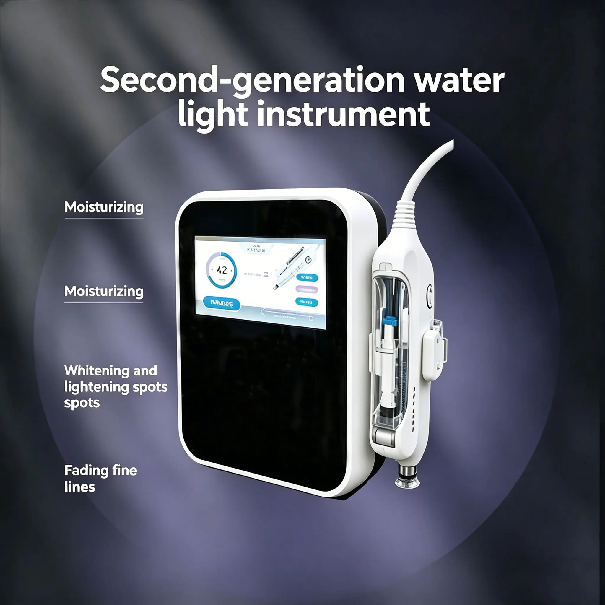 Hello Face Second Generation Water Light Instrument For Hydrating, Moisturizing, Whitening, High Pressure Spray Beauty Salon Use
Hello Face Second Generation Water Light Instrument For Hydrating, Moisturizing, Whitening, High Pressure Spray Beauty Salon Use