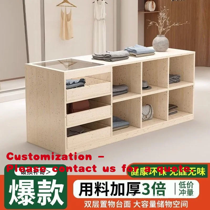 Customize.Jewelry Bar Table Island Table Clothing Store Glass Display Counter Flowing Table Display Cabinet with Cashier C
Customize.Jewelry Bar Table Island Table Clothing Store Glass Display Counter Flowing Table Display Cabinet with Cashier C
