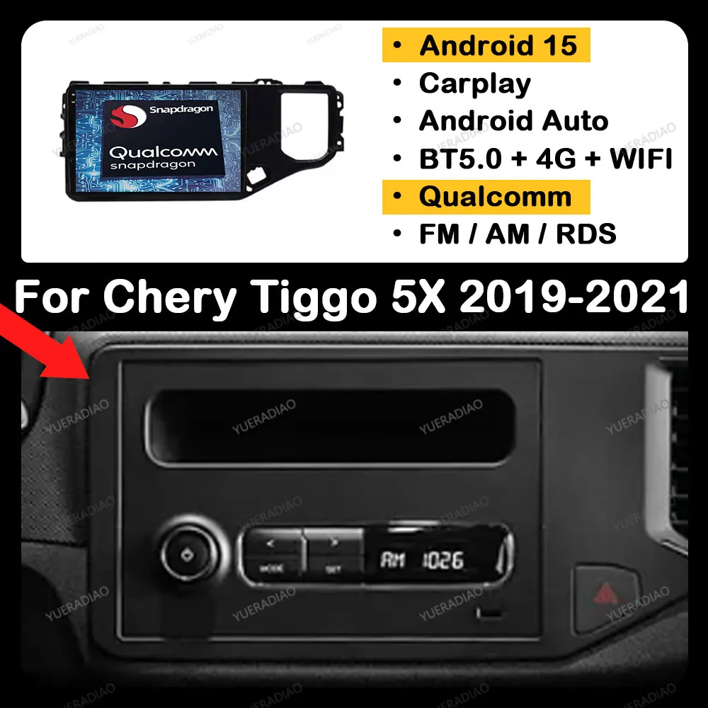 Android 15 Car Radio For Chery Tiggo 5X 4X 2019 2020 2021 Qualcomm 2DIN Multimedia Stereo Video Player GPS NAVI 4G WIFI BT QLED
Android 15 Car Radio For Chery Tiggo 5X 4X 2019 2020 2021 Qualcomm 2DIN Multimedia Stereo Video Player GPS NAVI 4G WIFI BT QLED