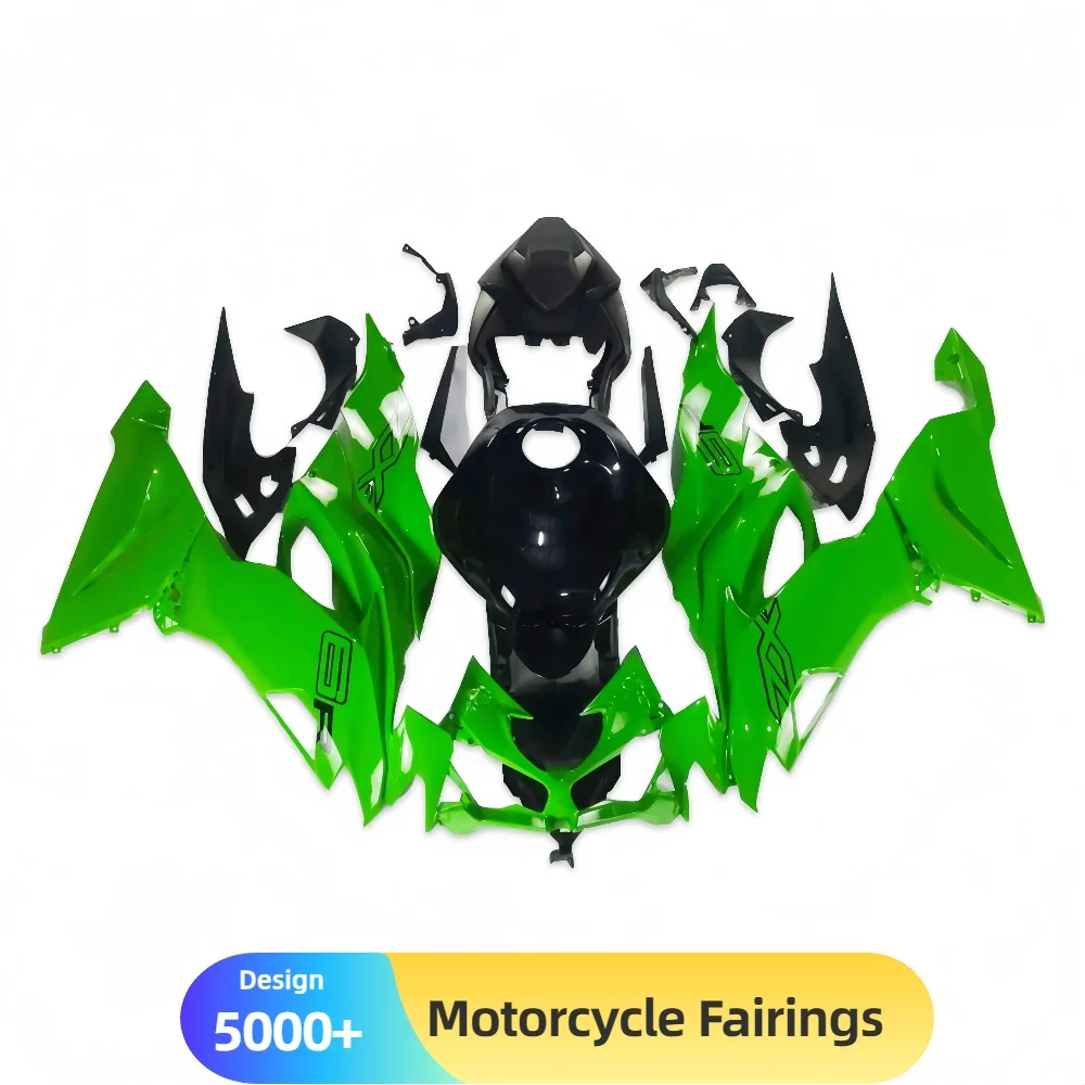 Комплект высококачественного обтекателя из АБС-пластика для KAWASAKI ZX6R 2019-2023, идеальная посадка, настраиваемый дизайн, повышенная долговечность 
Комплект высококачественного обтекателя из АБС-пластика для KAWASAKI ZX6R 2019-2023, идеальная посадка, настраиваемый дизайн, повышенная долговечность