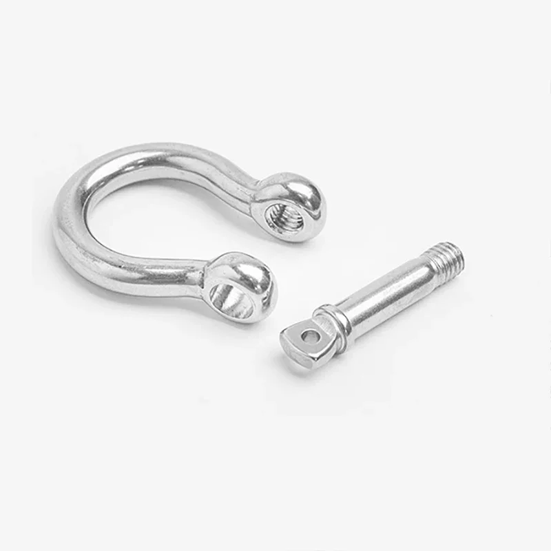 1pcs 304 Stainless Steel Bow Shackles M4 M5 M6 M8 M10 M12 M14 M16 M18 M20 M22 M25 Shackle Lifting Towing
1pcs 304 Stainless Steel Bow Shackles M4 M5 M6 M8 M10 M12 M14 M16 M18 M20 M22 M25 Shackle Lifting Towing