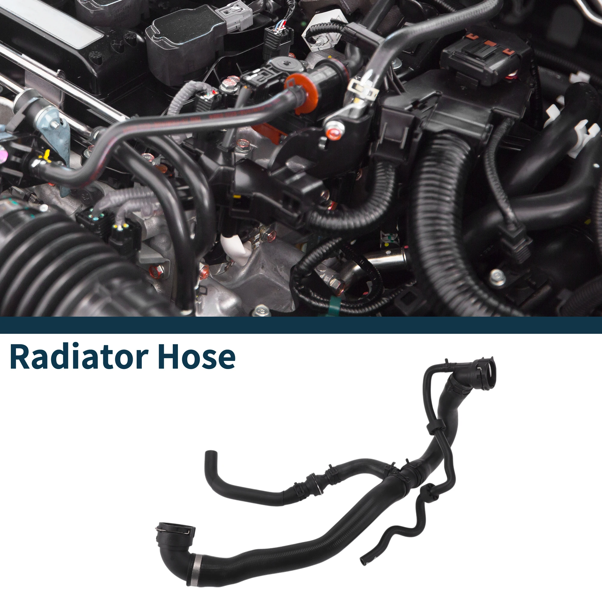 X Autohaux Vehicle Radiator Hose Auto Car Heater Hose No.7N0122101C for Volkswagen Sharan 2016 Black Rubber 1 Pc Water Pipe Tube
X Autohaux Vehicle Radiator Hose Auto Car Heater Hose No.7N0122101C for Volkswagen Sharan 2016 Black Rubber 1 Pc Water Pipe Tube
