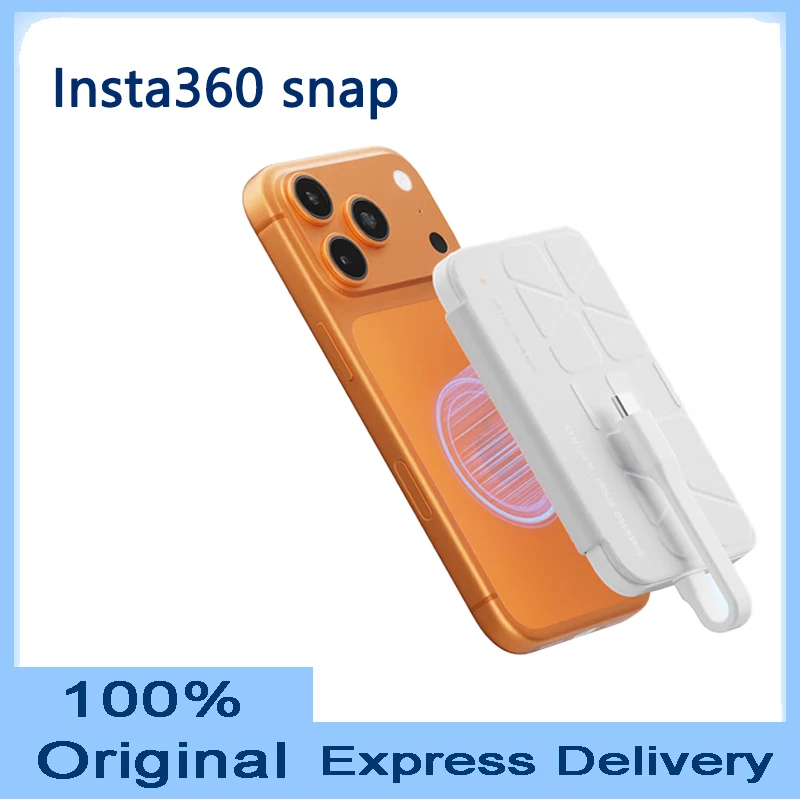 Original Insta360 Snap Professional Mobile Selfie Fill Light, Portable USB-C Wired Adjustable 3 Color Temperature Phone Shooting
Original Insta360 Snap Professional Mobile Selfie Fill Light, Portable USB-C Wired Adjustable 3 Color Temperature Phone Shooting