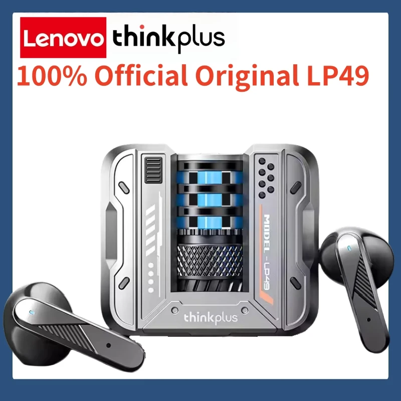100% Lenovo Official Genuine Thinkplus LP49 Wireless Earphones Bluetooth 5.4 Long Battery Life HiFi Stereo Gaming Headphone
100% Lenovo Official Genuine Thinkplus LP49 Wireless Earphones Bluetooth 5.4 Long Battery Life HiFi Stereo Gaming Headphone