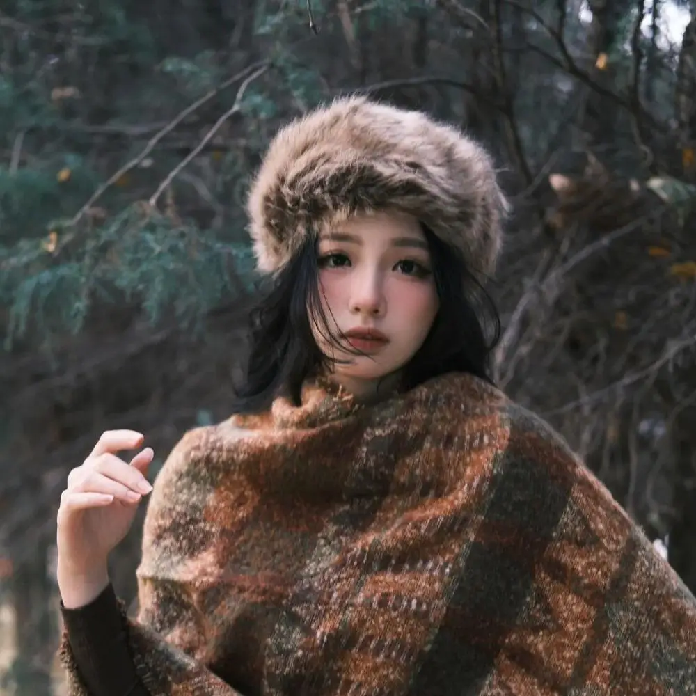 Сплошной цвет, плюшевая повязка на голову, зимняя теплая шапка из искусственного меха, уличная дорожная шапка без полей, зимние пушистые искусственные шапки, головной убор для катания на лыжах на открытом воздухе
Сплошной цвет, плюшевая повязка на голову, зимняя теплая шапка из искусственного меха, уличная дорожная шапка без полей, зимние пушистые искусственные шапки, головной убор для катания на лыжах на открытом воздухе