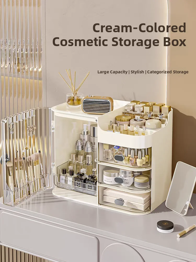 Роскошный настольный органайзер для век Bru и губной помады, коробка Der pe с зеркалом, пылезащитный прямоугольный пластиковый держатель для хранения
Роскошный настольный органайзер для век Bru и губной помады, коробка Der pe с зеркалом, пылезащитный прямоугольный пластиковый держатель для хранения