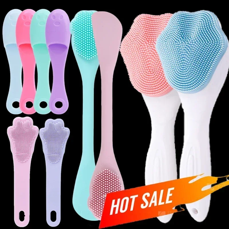 Silicone Cleansing Massage Brush Two Piece Set Exfoliating Skin Care Beauty Tool Waterproof Deep Cleansing Mask Stirring Stick
Silicone Cleansing Massage Brush Two Piece Set Exfoliating Skin Care Beauty Tool Waterproof Deep Cleansing Mask Stirring Stick