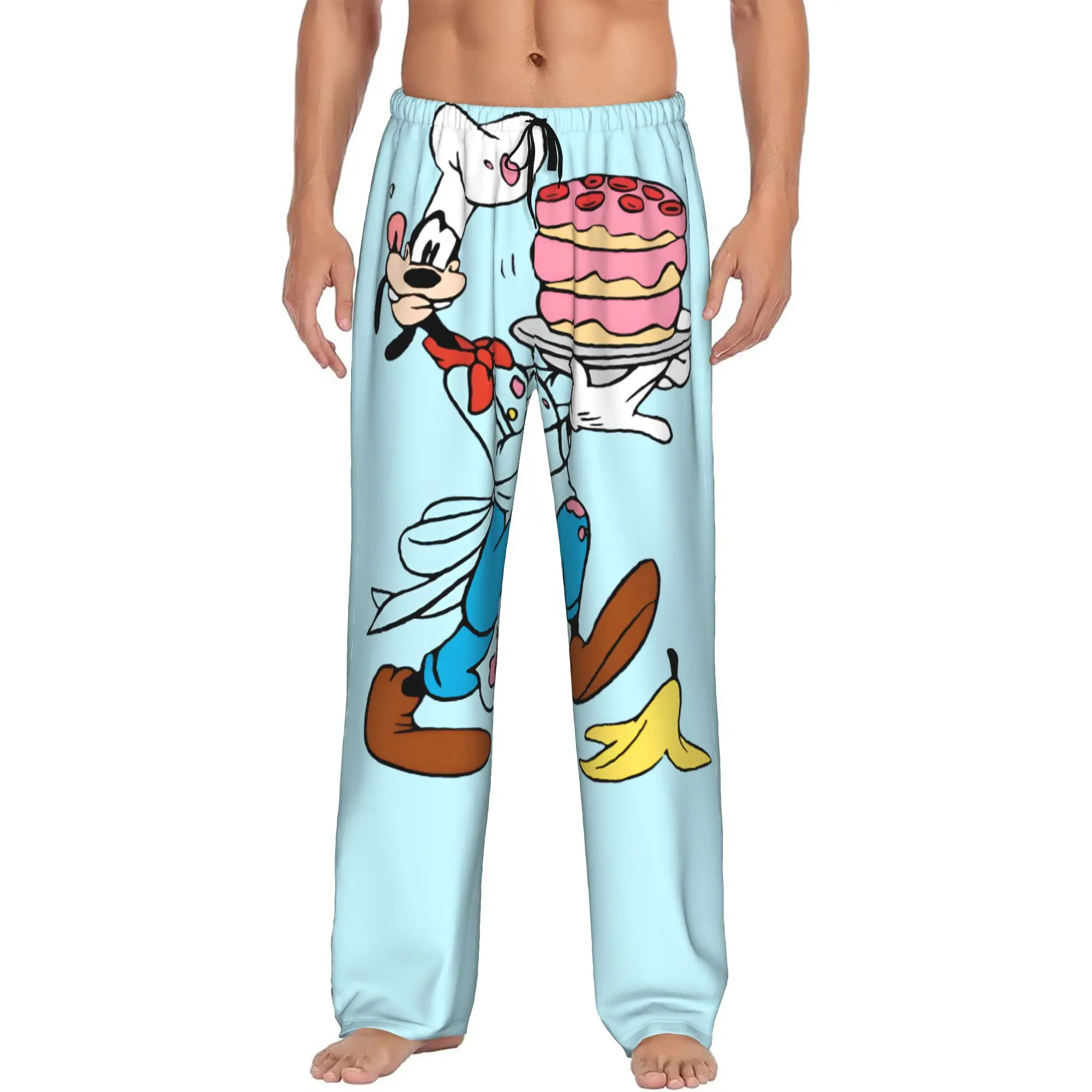 Custom Men's G-Goofy Goof Pajama Pants Printed Anime Cartoon Sleep Sleepwear Bottoms with Pockets
Custom Men's G-Goofy Goof Pajama Pants Printed Anime Cartoon Sleep Sleepwear Bottoms with Pockets