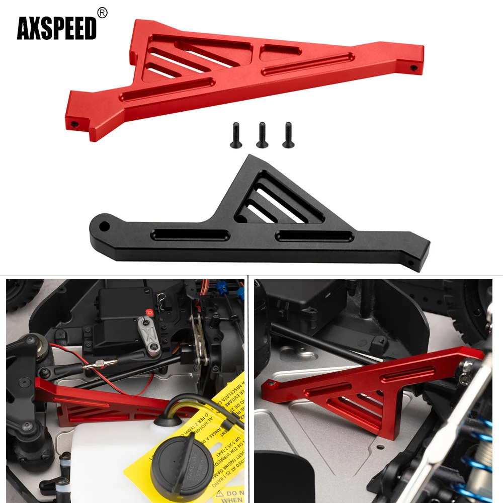 AXSPEED Aluminum alloy Front / Rear Chassis Support Brace for 1/5 RC Car Truck 5IVE-T 2.0 chassis Bracket Upgrade Parts
AXSPEED Aluminum alloy Front / Rear Chassis Support Brace for 1/5 RC Car Truck 5IVE-T 2.0 chassis Bracket Upgrade Parts