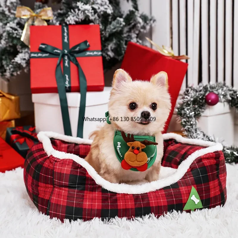 Manufacturer Wholesale Red Green Warm Dog Beds Christmas
Manufacturer Wholesale Red Green Warm Dog Beds Christmas