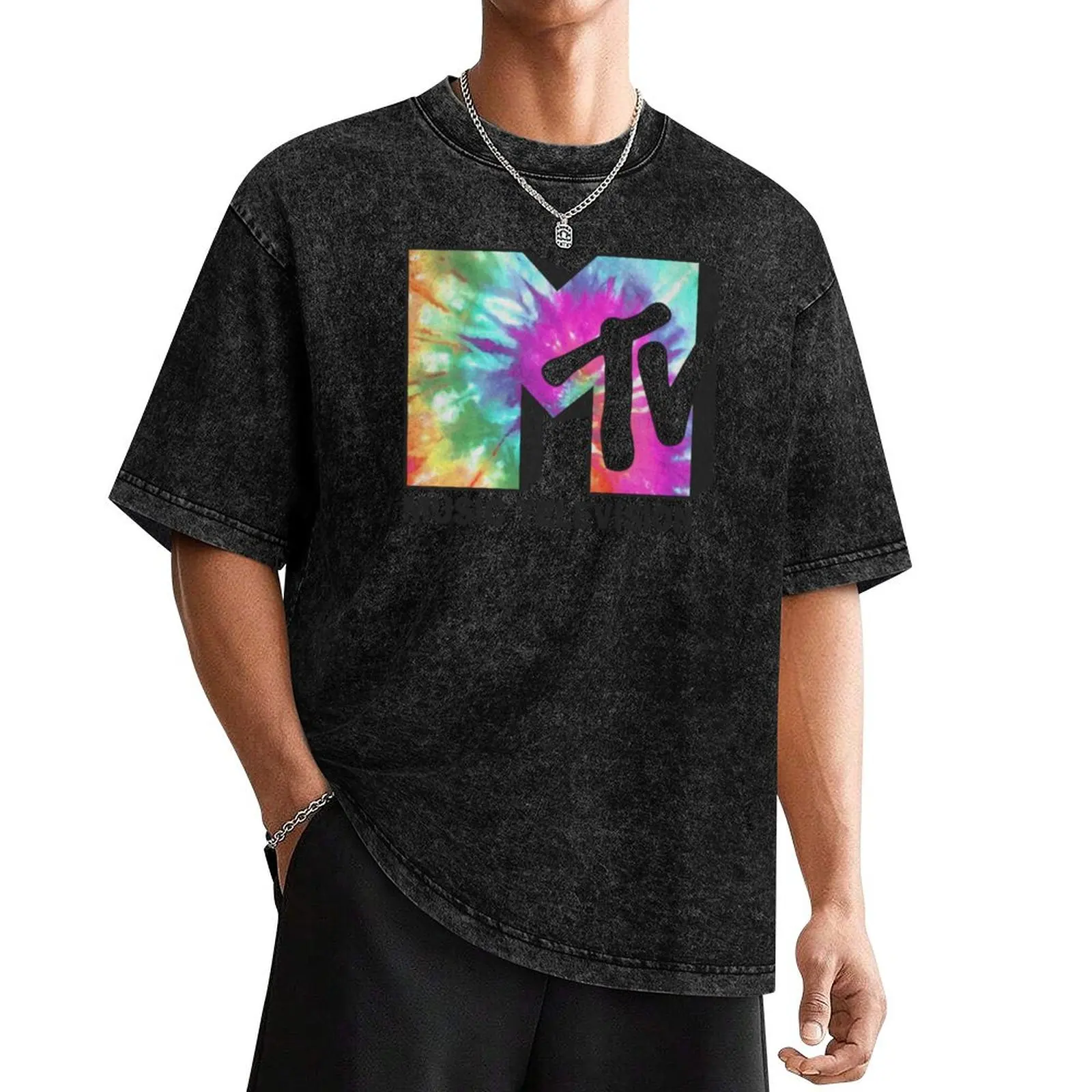 MTV Bright Rainbow Tie Dye Logo T-Shirt custom t shirt korean fashion funny shirt cotton anime shirt fitted t shirts for men
MTV Bright Rainbow Tie Dye Logo T-Shirt custom t shirt korean fashion funny shirt cotton anime shirt fitted t shirts for men