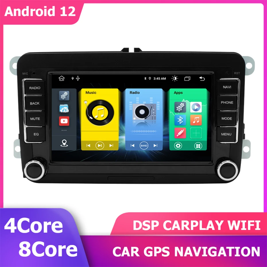 7 ''Car GPS Player Android 12 For VW POLO Golf Jetta Tiguan Passat Touran Caddy CARPLAY Stereo Multimedia Navigation Head Unit
7 ''Car GPS Player Android 12 For VW POLO Golf Jetta Tiguan Passat Touran Caddy CARPLAY Stereo Multimedia Navigation Head Unit