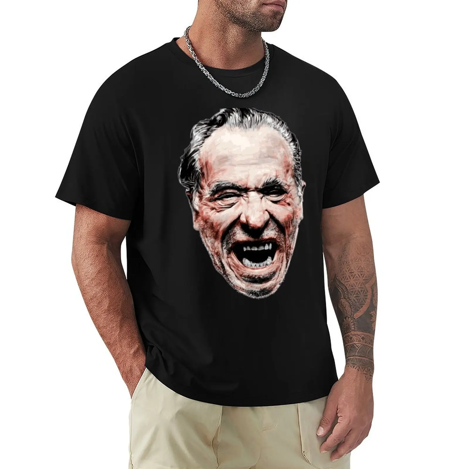 Charles Bukowski T-Shirt funny costumes Personalized t-shirt men graphic t shirts
Charles Bukowski T-Shirt funny costumes Personalized t-shirt men graphic t shirts