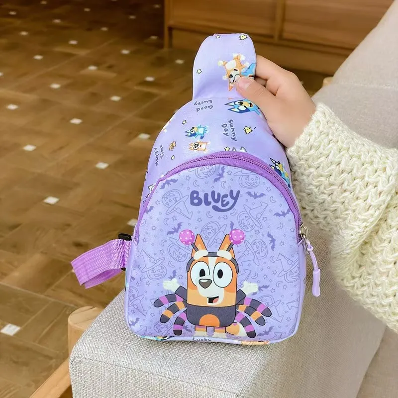 Рюкзак Bingo Friends, милый синий семейный мультяшный нагрудный мешок, сумка через плечо, сумка на Хэллоуин, Рождество, подарок на день рождения
Рюкзак Bingo Friends, милый синий семейный мультяшный нагрудный мешок, сумка через плечо, сумка на Хэллоуин, Рождество, подарок на день рождения