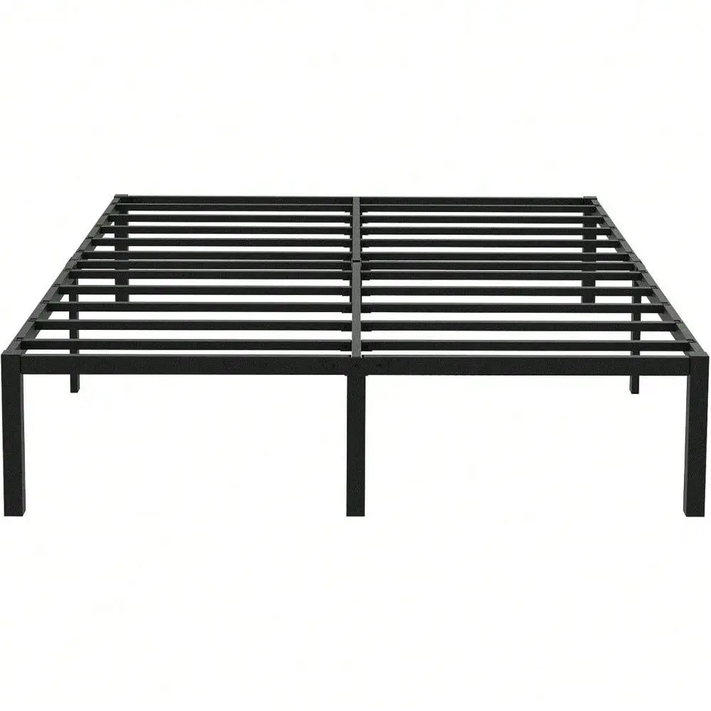 Bed Frame With Underbed Storage Space, Metal Heavy Duty Platform Mattress Foundation, Easy Assembly, No Box Spring Needed, Blac
Bed Frame With Underbed Storage Space, Metal Heavy Duty Platform Mattress Foundation, Easy Assembly, No Box Spring Needed, Blac