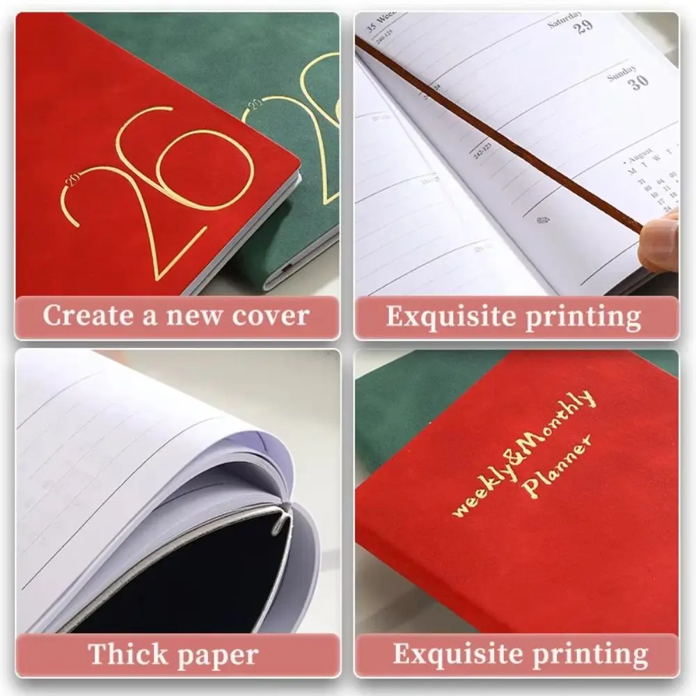 365 Days A6 Planner Notebooks Daily Planner Reminder Efficiency English Agenda Book To Do List Colorful Schedule Planner Notepad
365 Days A6 Planner Notebooks Daily Planner Reminder Efficiency English Agenda Book To Do List Colorful Schedule Planner Notepad