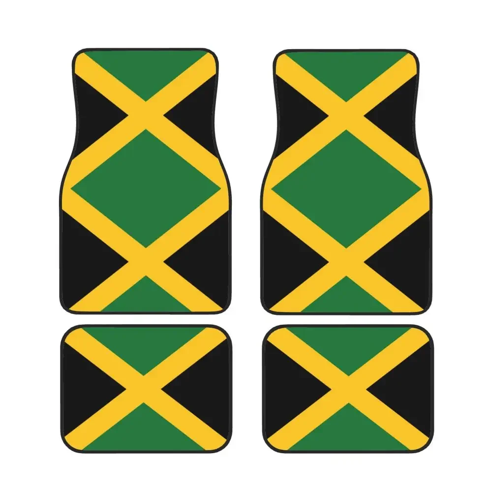 Flag of Jamaica Car Waterproof Rubber Car Mats 4PCS Car Floor Carpets Rugs Non-Slip Auto Foot Mats Universal Type
Flag of Jamaica Car Waterproof Rubber Car Mats 4PCS Car Floor Carpets Rugs Non-Slip Auto Foot Mats Universal Type