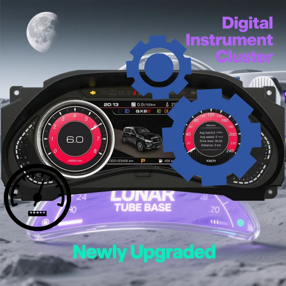 Dashboard Instrument Digital For Nissan Patrol Y62 For Infiniti QX80 Car Multimedia Player Stereo Car Speedometer Car Dashboard
Dashboard Instrument Digital For Nissan Patrol Y62 For Infiniti QX80 Car Multimedia Player Stereo Car Speedometer Car Dashboard