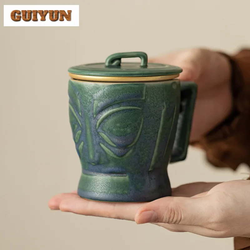 210 мл китайская культура Sanxingdui керамический фильтр чашка-сепаратор чая индивидуальная офисная рабочая кружка чайный набор портативная дорожная кожаная сумка
210 мл китайская культура Sanxingdui керамический фильтр чашка-сепаратор чая индивидуальная офисная рабочая кружка чайный набор портативная дорожная кожаная сумка