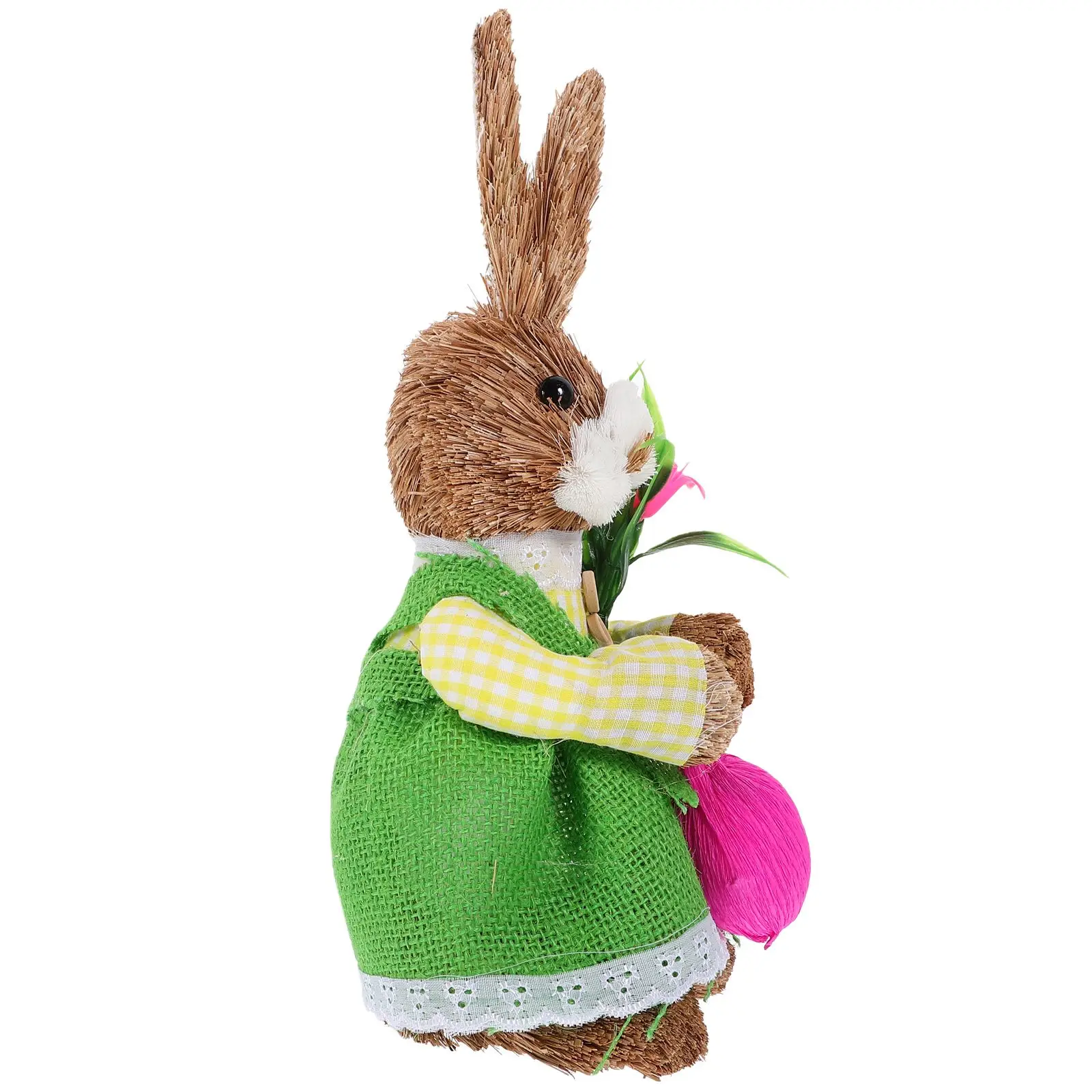 Straw Woven 26CM Green Mini Bunny Figurine Decorative Craft Home Party Easter Gift Desktop Ornament Straw Rabbit
Straw Woven 26CM Green Mini Bunny Figurine Decorative Craft Home Party Easter Gift Desktop Ornament Straw Rabbit