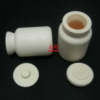 Model B alumina ball milling tank, corundum ball milling tank Ball mill barrel 2L without fixture
Model B alumina ball milling tank, corundum ball milling tank Ball mill barrel 2L without fixture