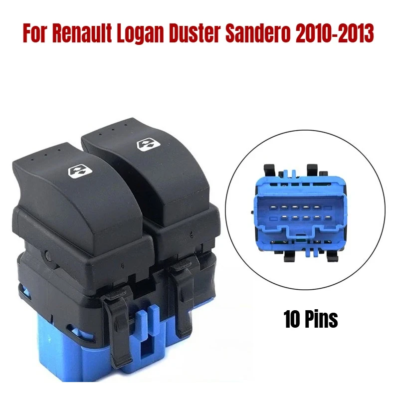 10 PIN Car Glass Lifter Single Switch For Renault Logan Duster 2010-2013 Power Window Control Switch Auto Accessories
10 PIN Car Glass Lifter Single Switch For Renault Logan Duster 2010-2013 Power Window Control Switch Auto Accessories