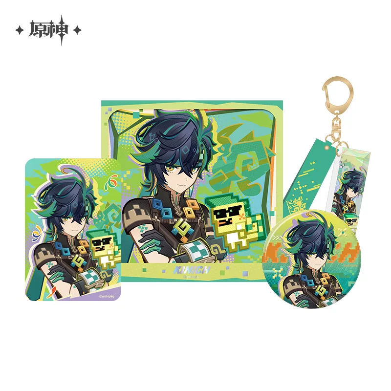 Genuine Genshin Impact Emblem of Steadfast Valor Kinich Xilonen Merch MiHoYo Badges Pendant Cards Set Anime Cosplay Prop Gifts
Genuine Genshin Impact Emblem of Steadfast Valor Kinich Xilonen Merch MiHoYo Badges Pendant Cards Set Anime Cosplay Prop Gifts